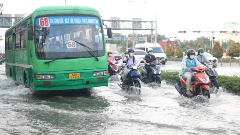 Mực nước triều ở ven biển Đông Nam Bộ có xu hướng giảm dần