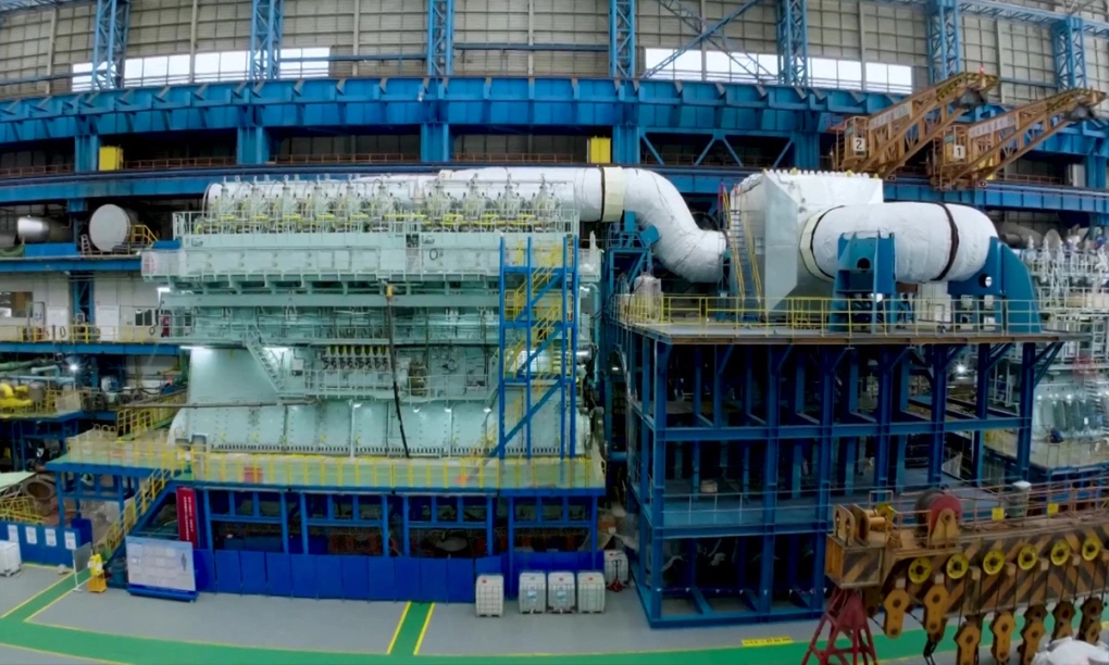 Động Cơ Hàng Hải Nhiên Liệu Kép Methanol Mạnh Nhất Thế Giới