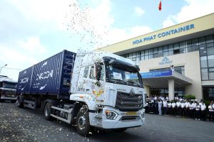 Hòa Phát bàn giao 1.000 container cho hãng tàu tốp 3 thế giới