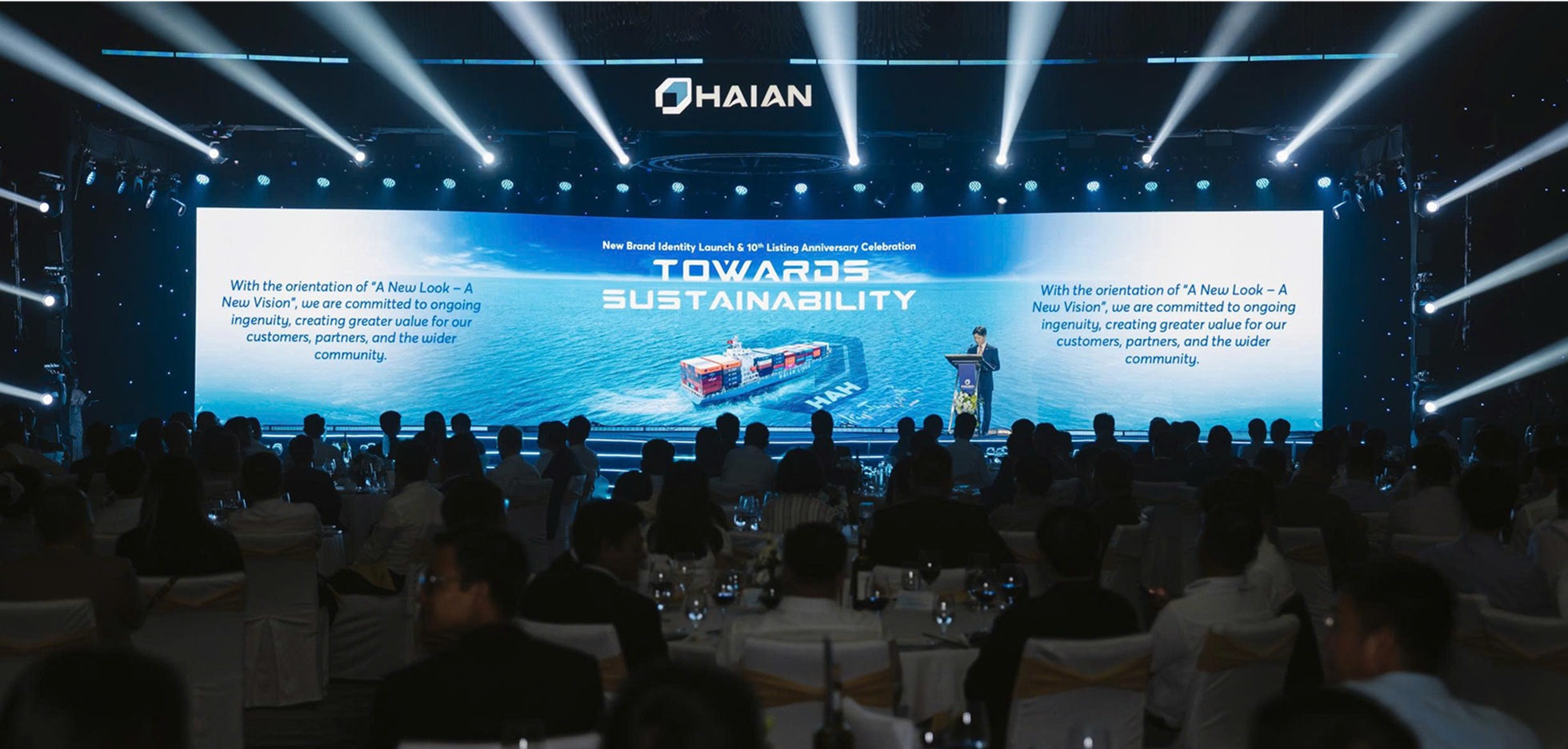 Công ty Cổ phần Vận tải và Xếp dỡ Hải An (HAH) ra mắt Bộ Nhận Diện Thương Hiệu Mới: Diện Mạo Mới – Tầm Nhìn Mới