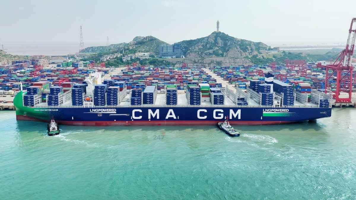 CMA CGM đánh dấu bước tiến mới trong vận tải biển xanh với nhiên liệu Bio-LNG