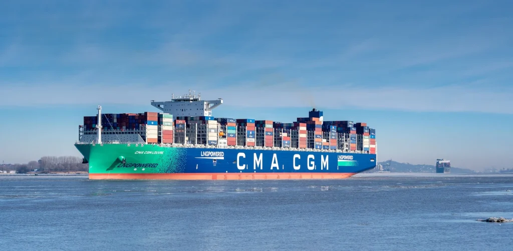 CMA CGM đánh dấu bước tiến mới trong vận tải biển xanh với nhiên liệu Bio-LNG