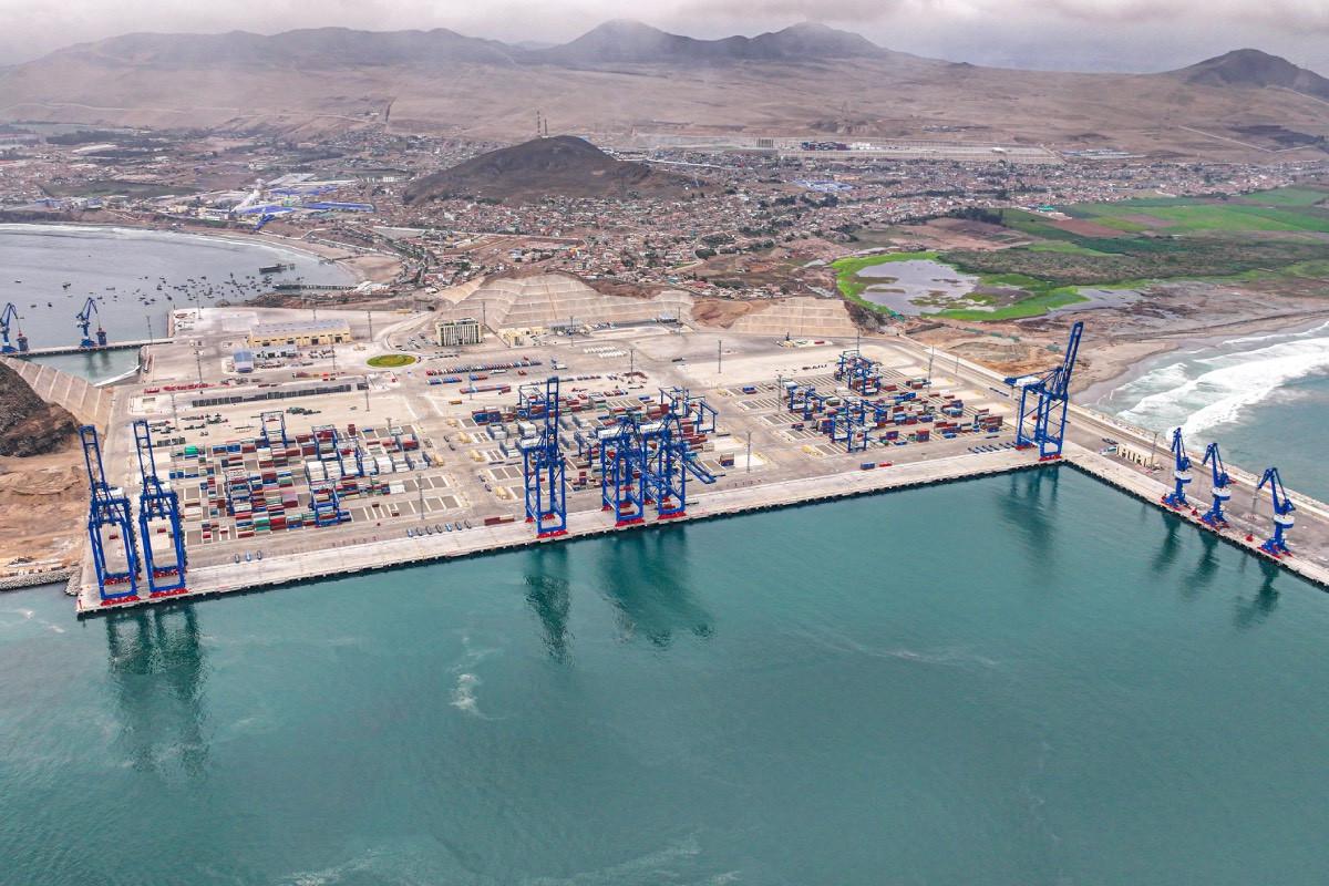 Cảng Chancay tăng mạnh sản lượng container trong nửa đầu 2026