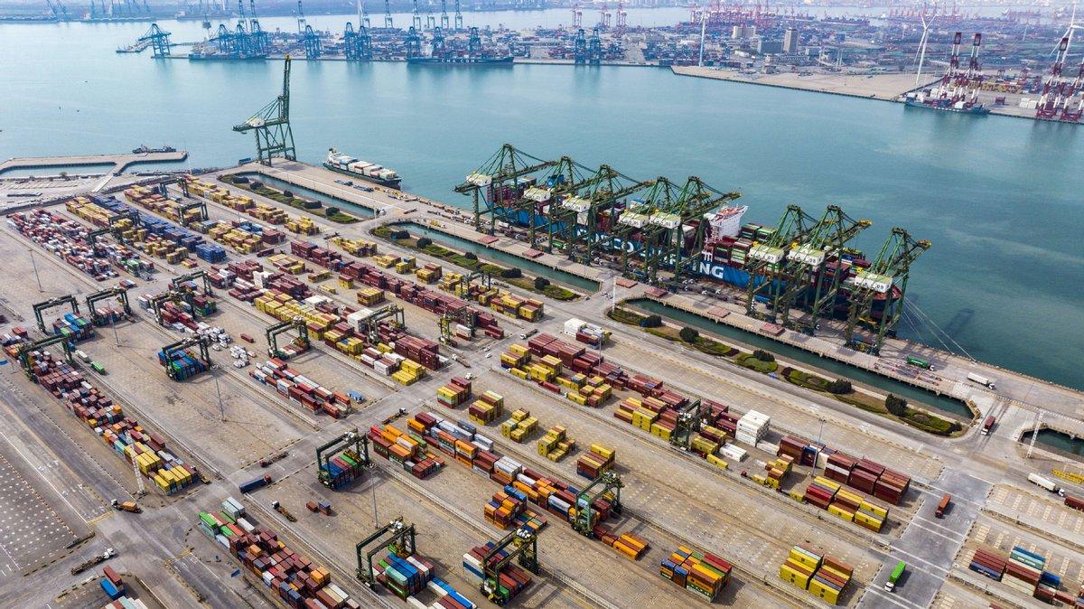 Tianjin đặt mục tiêu nâng công suất lên 35 triệu TEU/năm